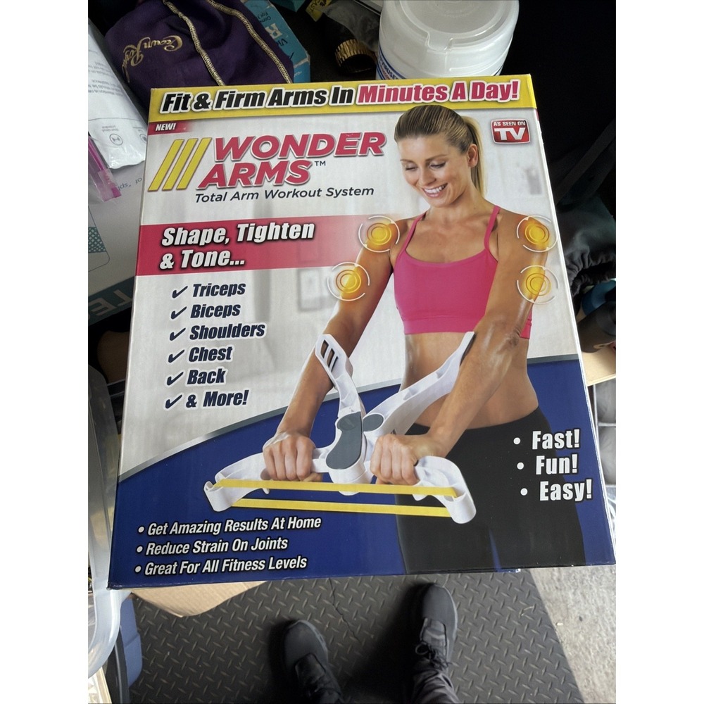 Ontel WA-MC12/3 Wonder Arms Total Workout System Training Resistance Bands